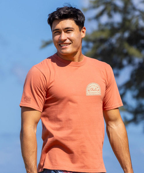 Chilin - Chile Dyed Short Sleeve Crewneck T-Shirt